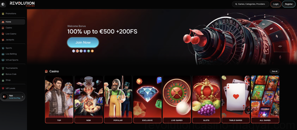 Revolution Casino Casino